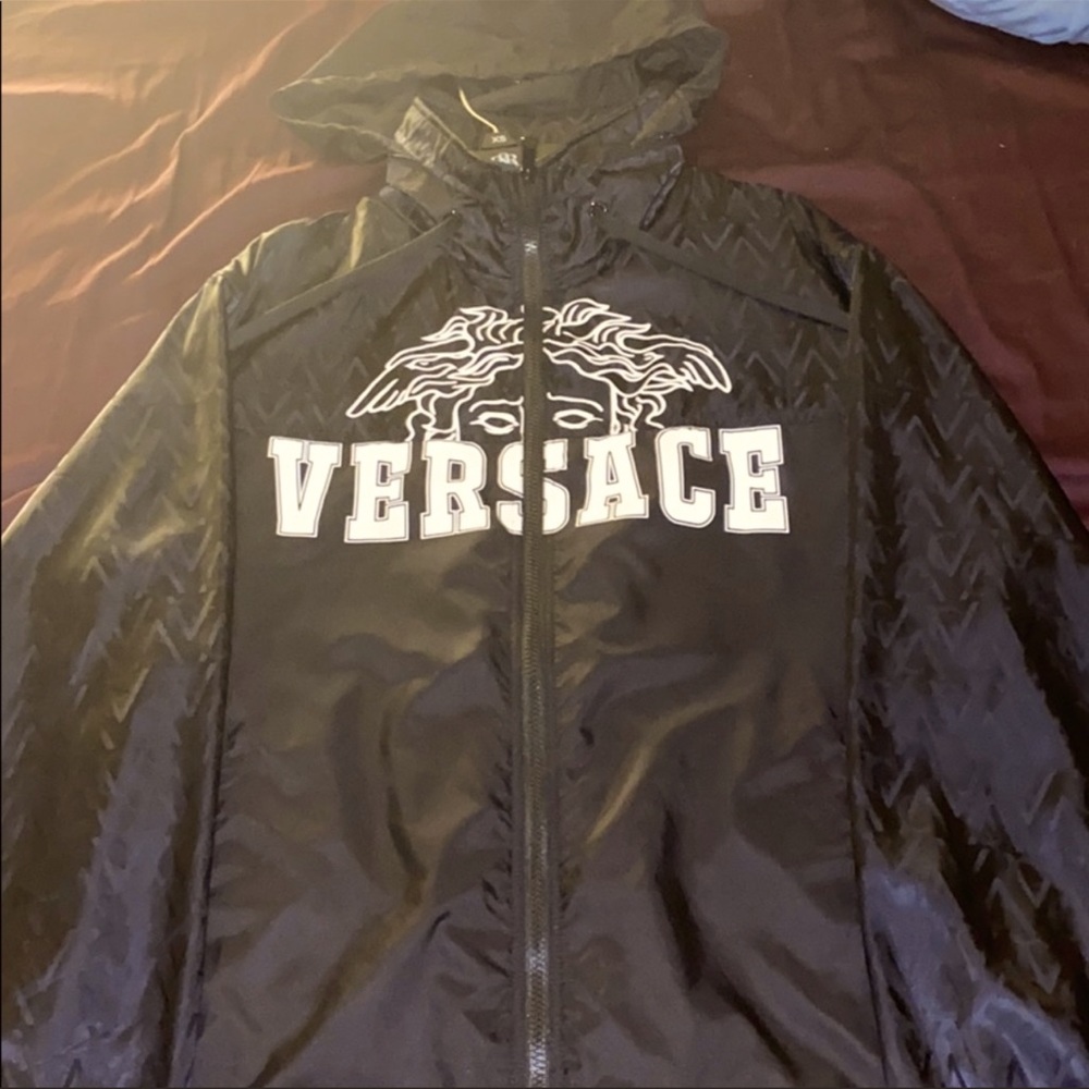 Versace jacket windbreaker TRADES